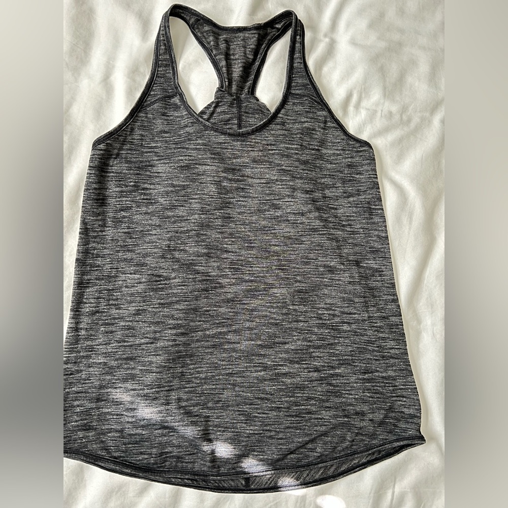 Lululemon Grey Heather Tank Top Size 6